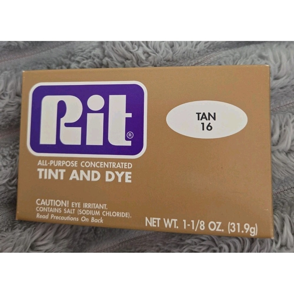 Rit All-Purpose Tint & Dye Color Tan #16.  ***NOS***